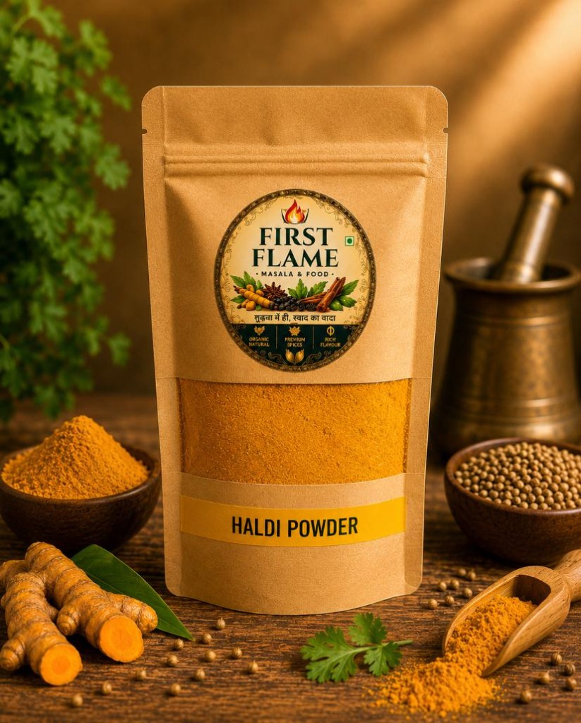 FIRST FLAME Haldi Powder Pouch