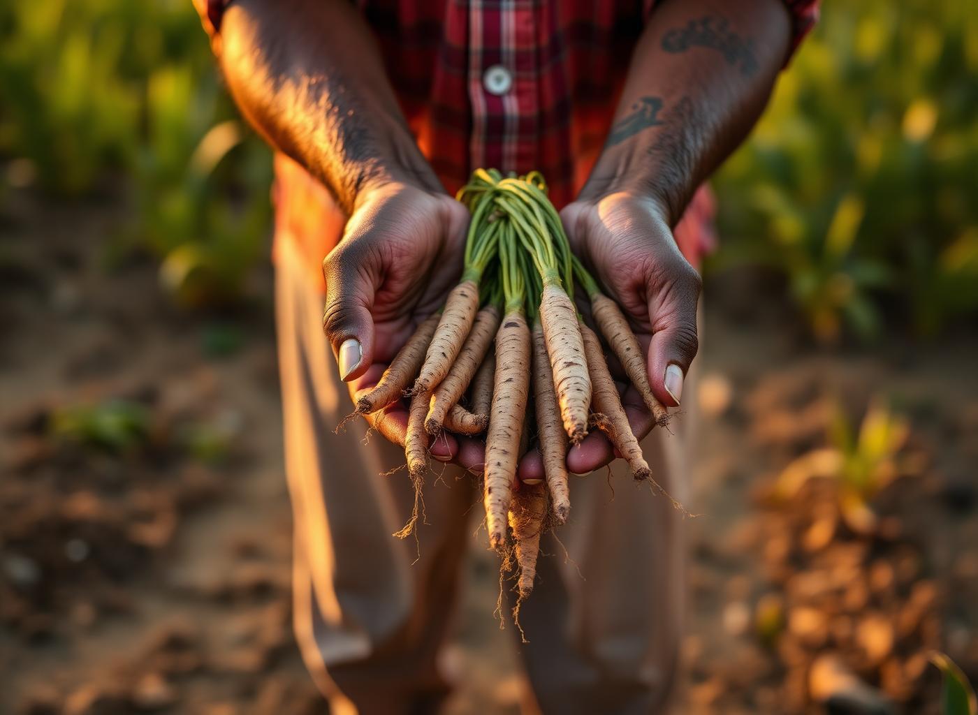 Fresh raw spice materials sourced directly from farms